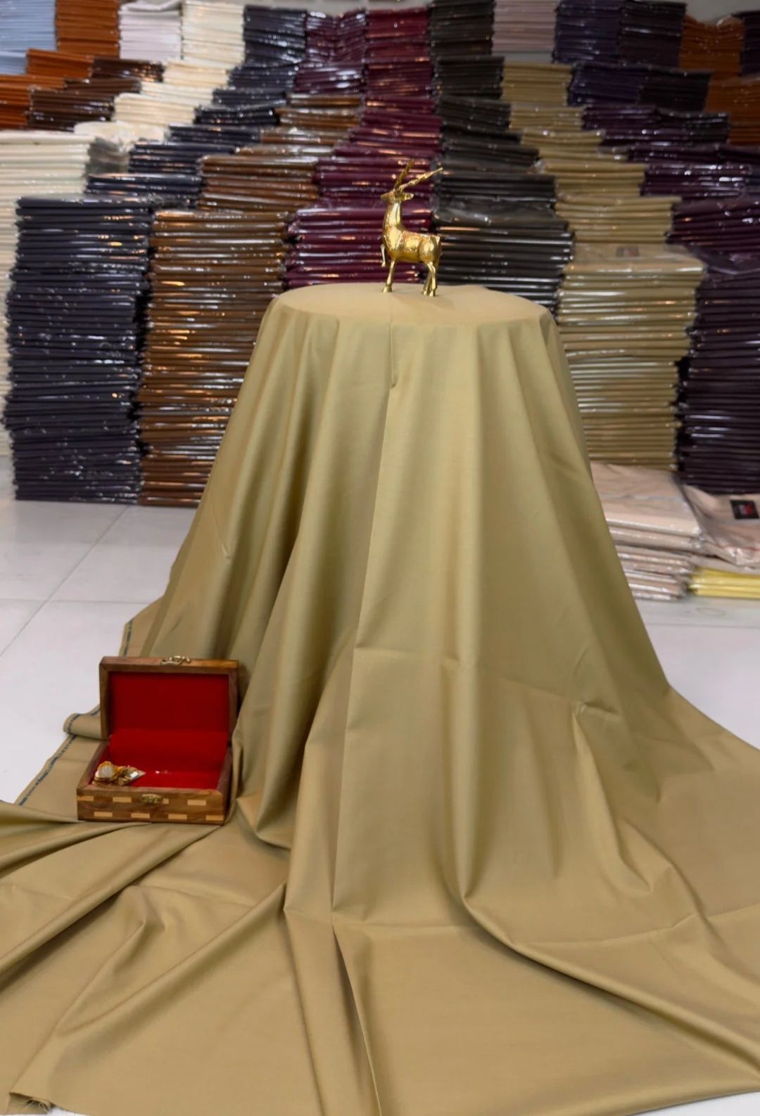 Premium Espresso Colour  Boski Fabric For Men